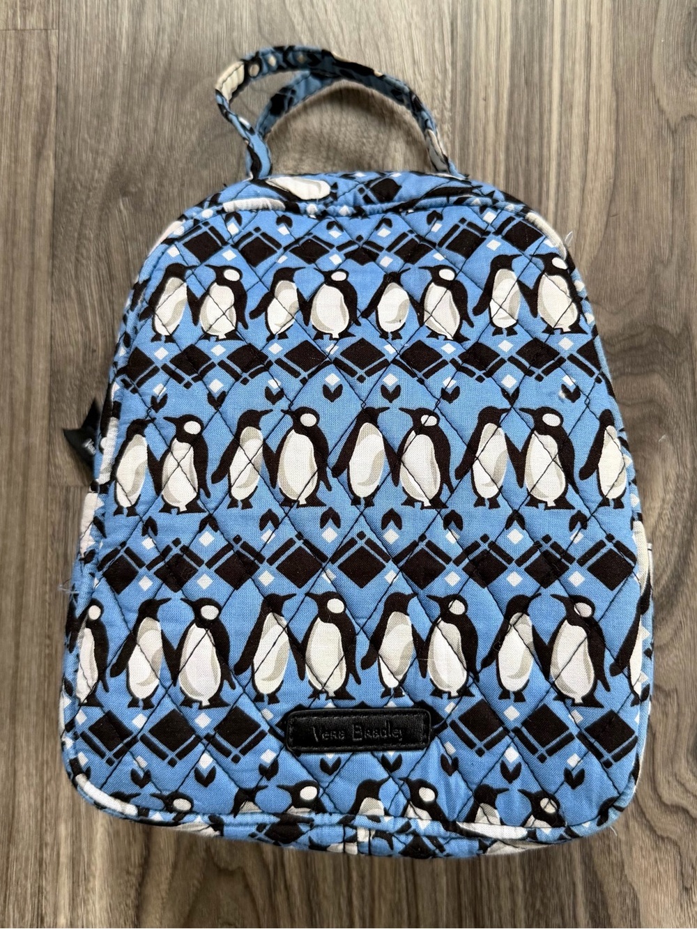 Vera Bradley Penguin Print insulated lunch box